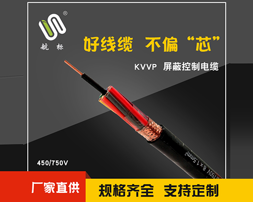 屏蔽控制電纜KVVP